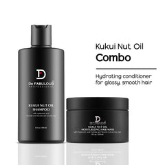 Kukui Nut Oil Shampoo & Masque Combo | De Fabulous India
