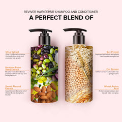 Reviver Shampoo & Conditioner -500ml Combo | De Fabulous India