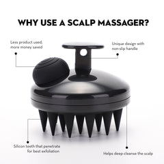 Scalp brush with shampoo dispenser – De Fabulous