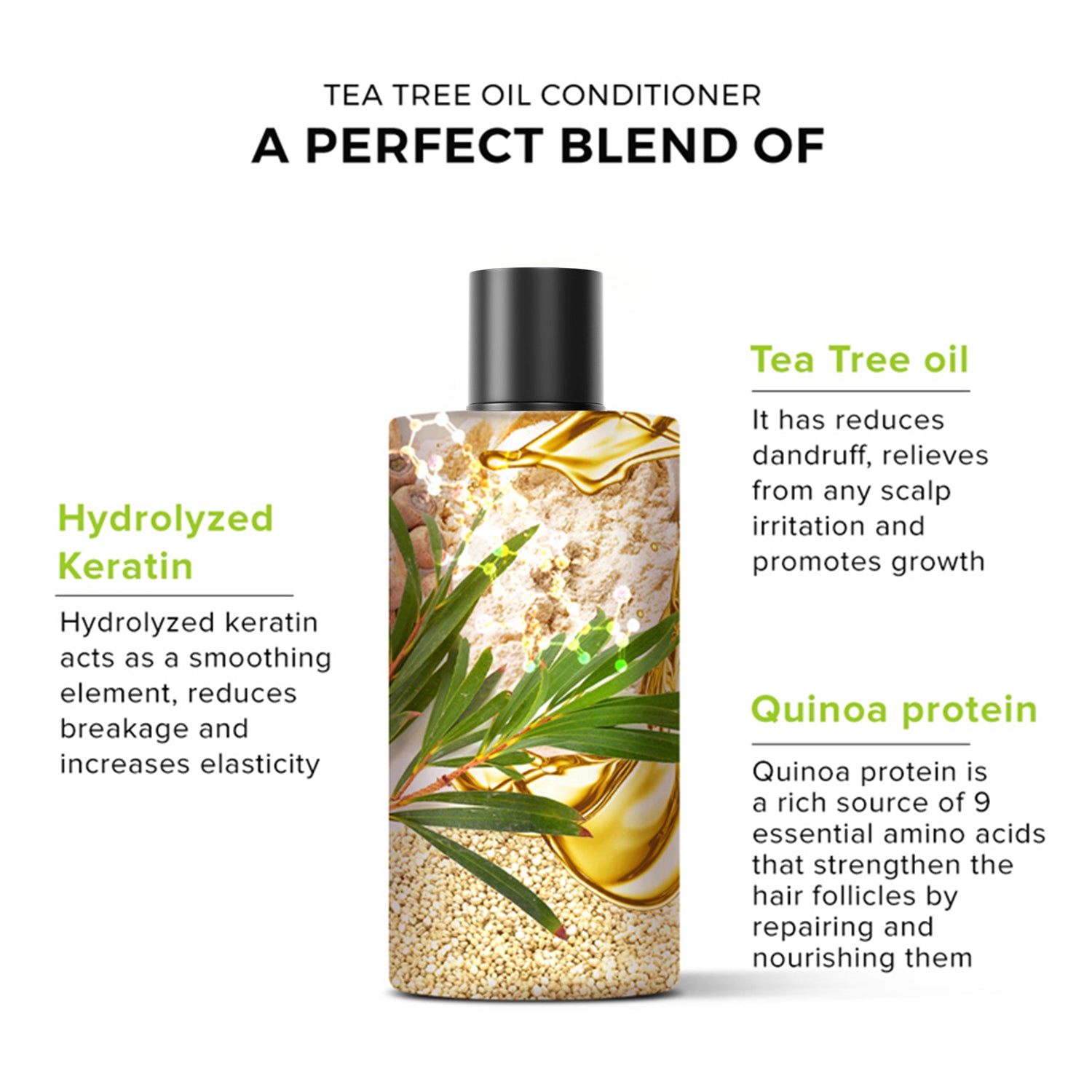 Tea Tree Oil Conditioner 250 ml - De Fabulous India