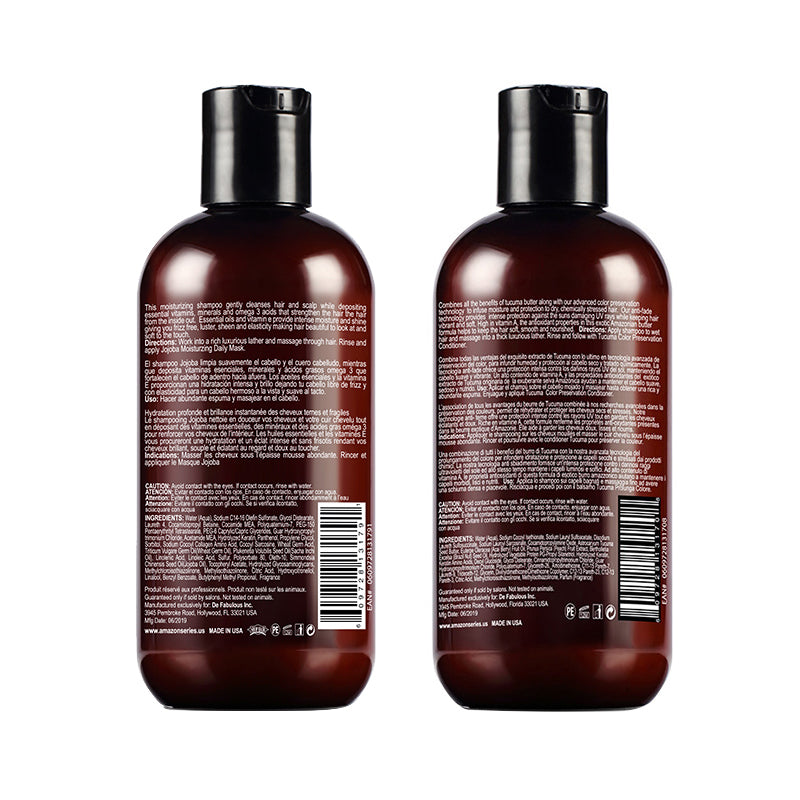 Amazon Series Tucuma Color Preservation Shampoo + Conditioner 250 ml  - De Fabulous India