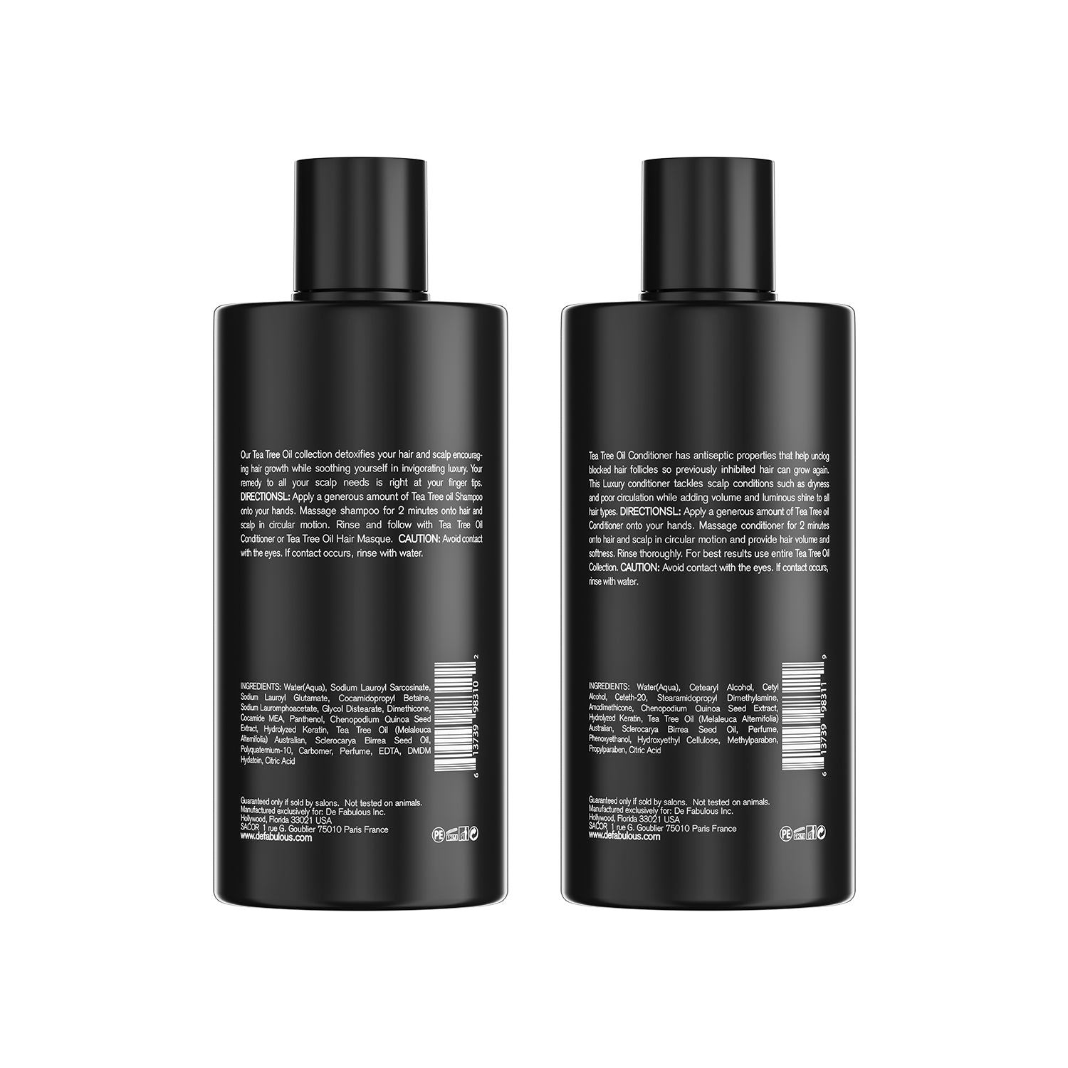 Tea Tree Oil Shampoo & Conditioner 250ml | De Fabulous India