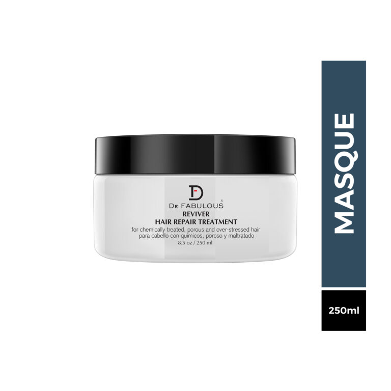 "Transforming hair with revitalizing nourishment, a reparative treatment masque for ultimate revival."