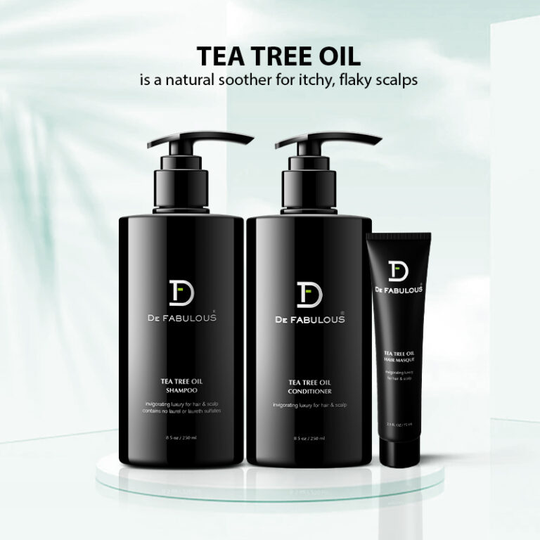 Tea tree oil is a natural soother for itchy, Flaky scalps.