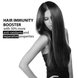 Hair immunity booster with 50% more anti-oxidants and reparative properties