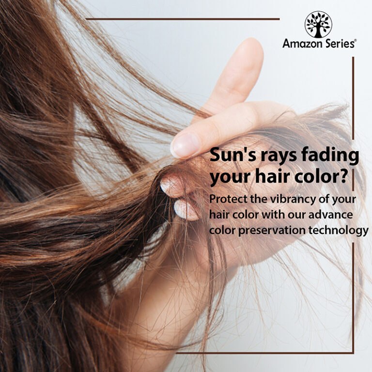 protect the vibrancy of your hair with our advance color preservation technology of Amazon series tucuma color shampoo and conditioner