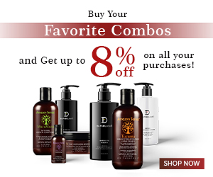 "De Fabulous Combo Products: Get 8% Off on Perfectly Matched Hair Care Products for Ultimate Hair Care and Styling Solutions"