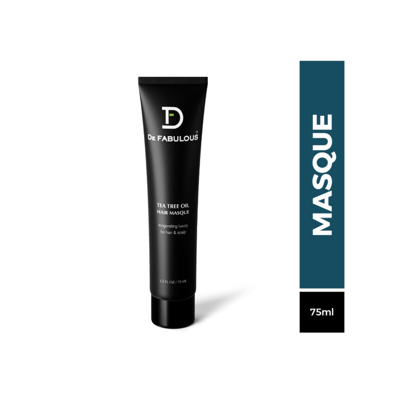 "Tea Tree Oil Masque: Nourishing and Clarifying Hair Treatment with Soothing and Antimicrobial Properties"