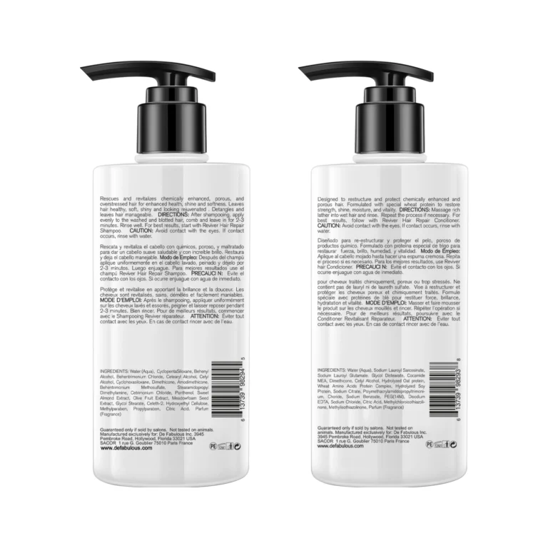 "Reviver Shampoo & Conditioner: Rejuvenate Your Hair's Natural Beauty"